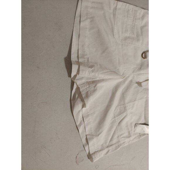 Lauren Ralph Lauren Women Shorts With Belt White Size 14 Summer NWT Polo - Picture 4 of 15